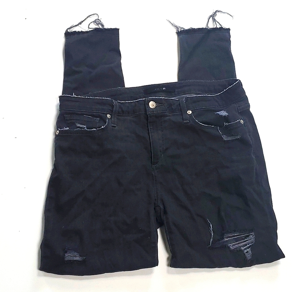 Joe's distressed ripped skinny leg jeans